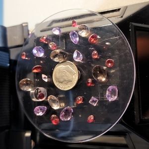 💝Genuine Cut Garnet, Amethyst & Smokey Quartz lot 8